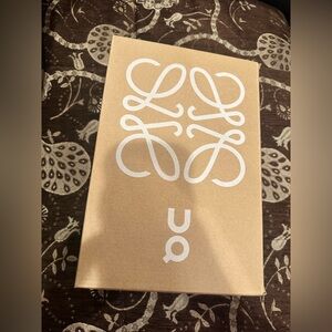 Loewe Beige Box with White Emblem